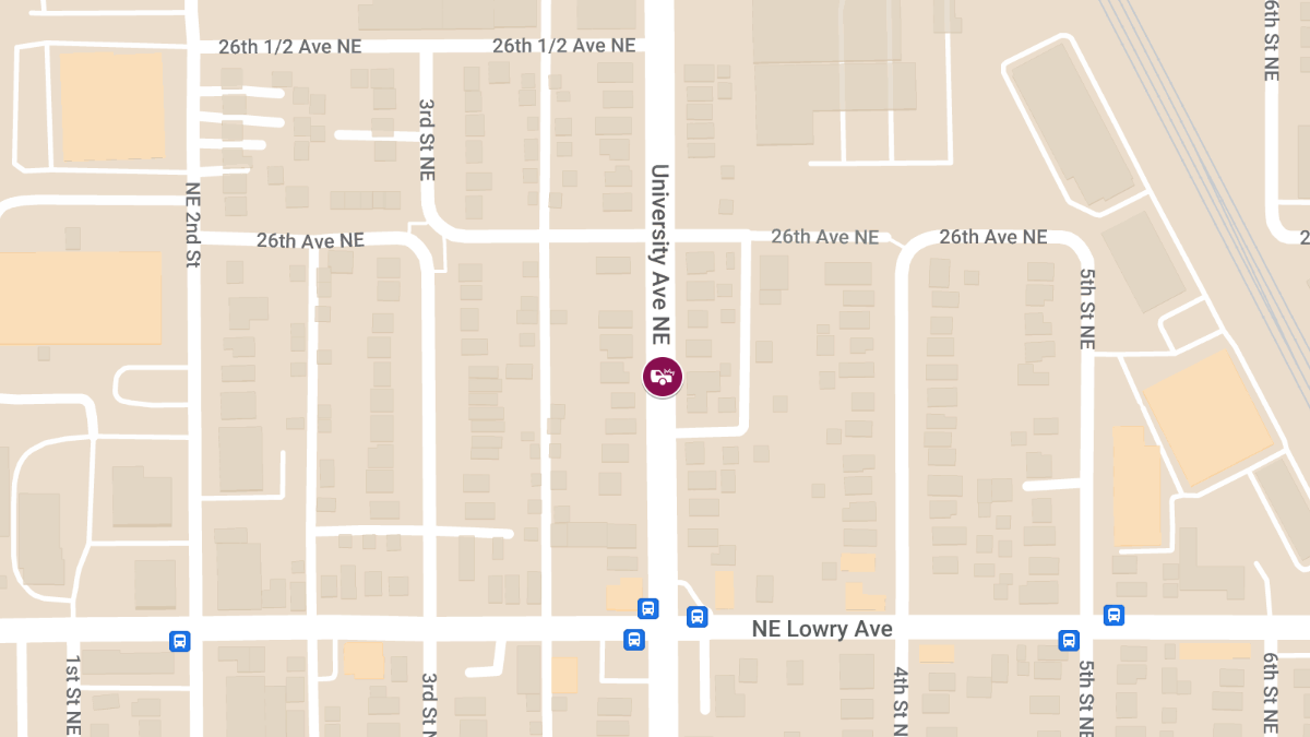 Injuries Reported in Crash at 2501 University Ave NE