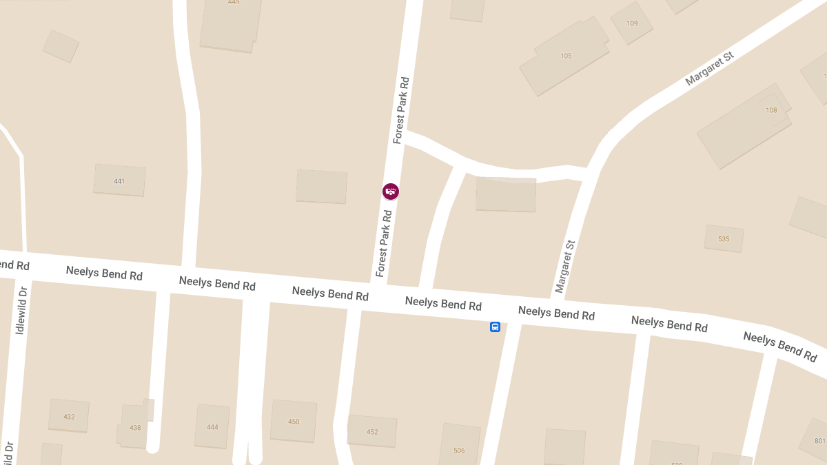 Injuries Reported in Crash at 328 Forest Park Rd