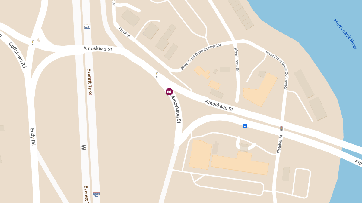 Injuries Reported in Crash at Amoskeag Traffic Circle