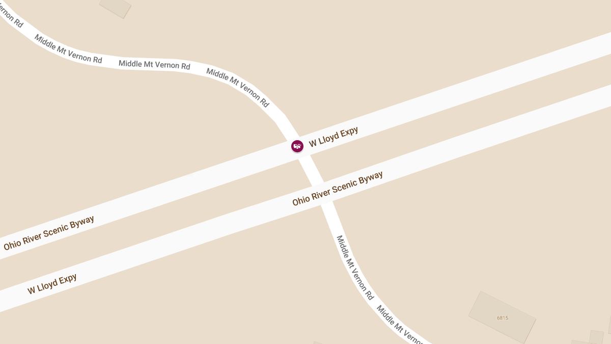 Injuries Reported in Crash at Lloyd Expy & Middle Mt Vernon Rd