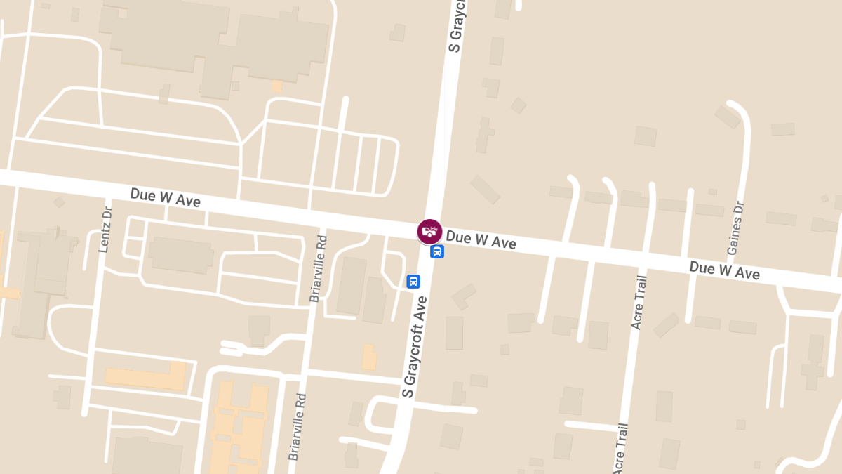 Injuries Reported in Crash at W Due West Ave and S Graycroft Ave