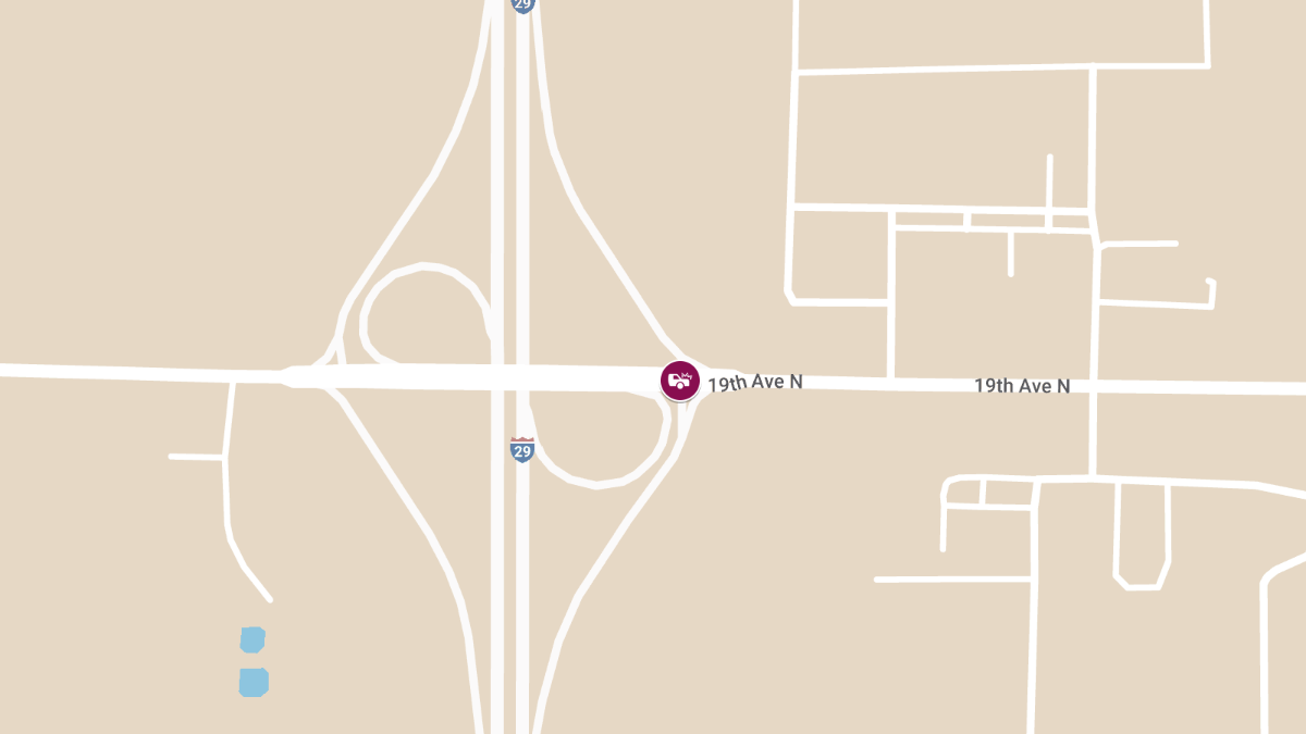 Injuries Reported in Crash on 19th Ave N