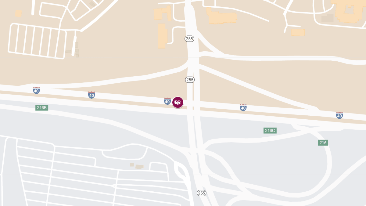 Injuries Reported in Crash on I-40 E