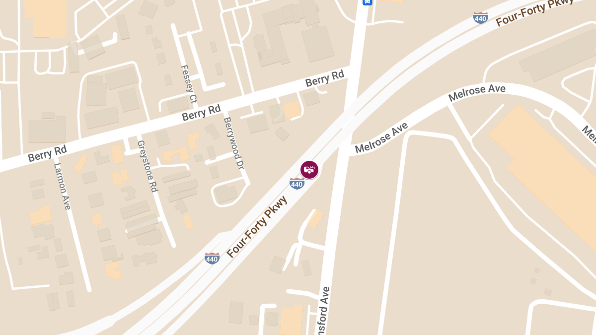 Injuries Reported in Crash on I-440 E at MM 7.2