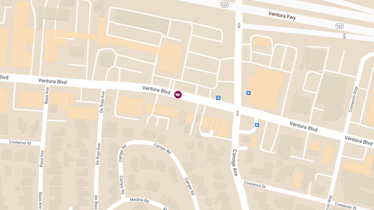 Injuries Reported in Crash on Ventura Blvd