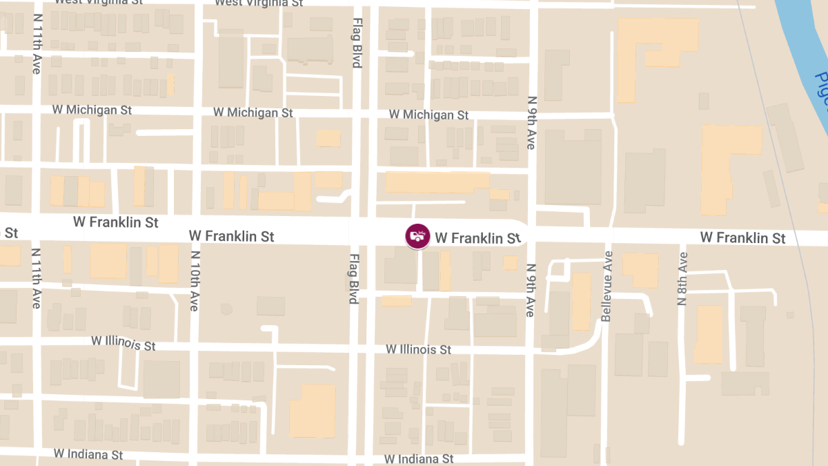 Injuries Reported in Crash on W Franklin St