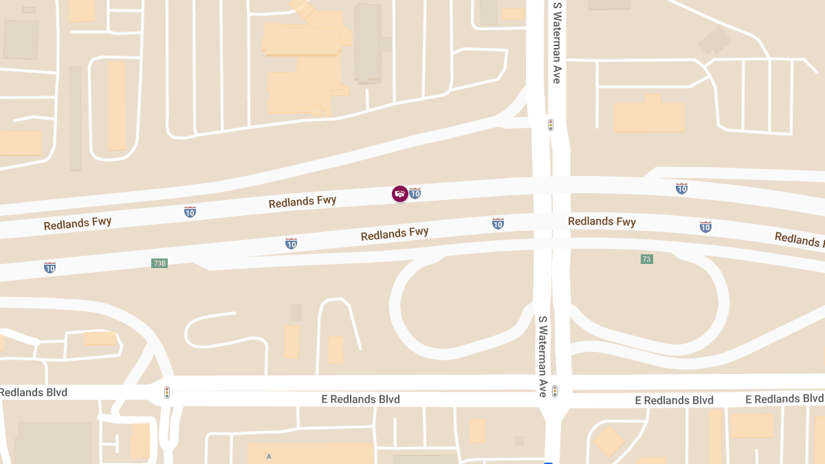 Injuries Reported in Multi-Vehicle Crash on I-10 Near Waterman Ave