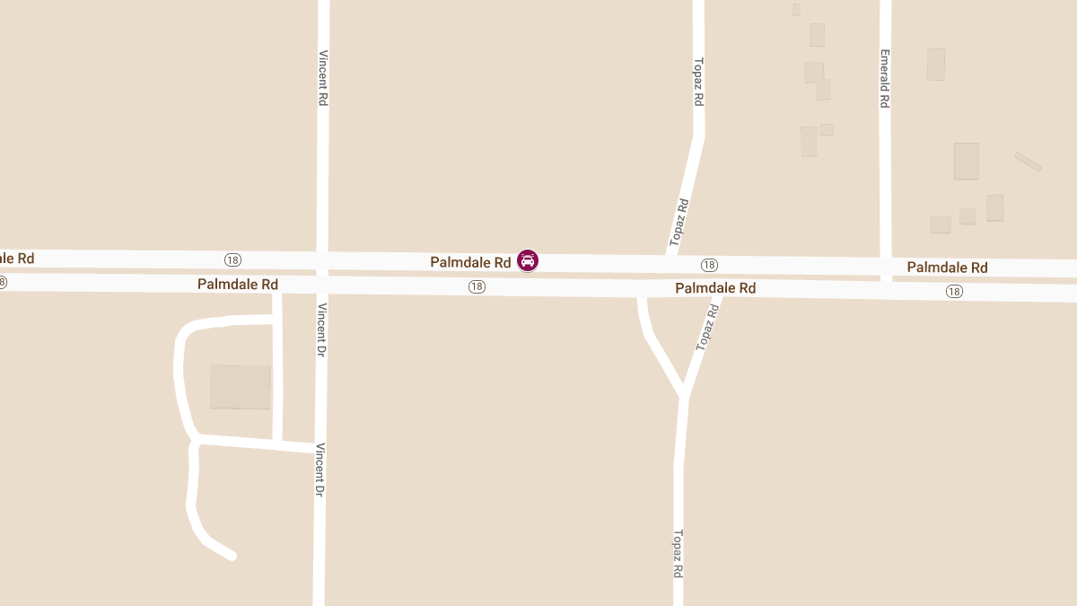 Injuries Reported in Police Chase Crash on Palmdale Rd