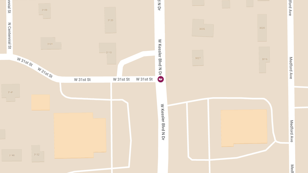 Injuries Reported in Traffic Collision at W 31st St & Kessler Blvd North Dr