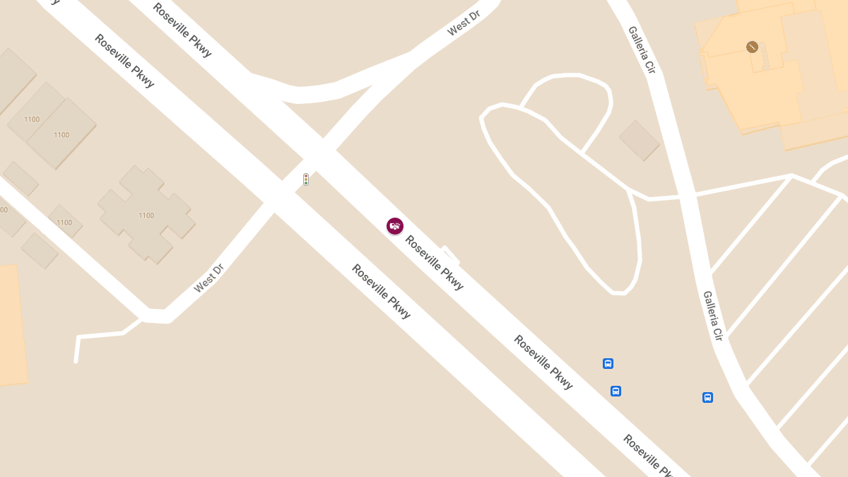Injuries Reported in Two-Vehicle Collision on Roseville Pkwy Near West Dr