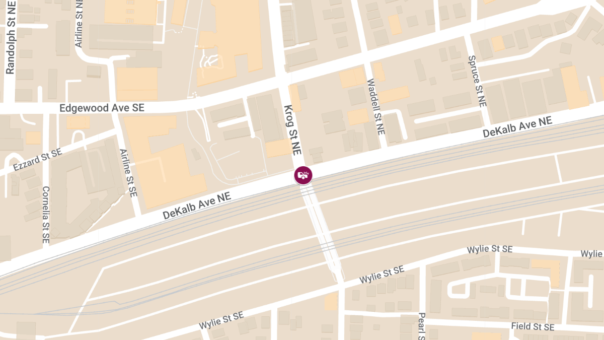 Injuries Reported in Vehicle Collision at Dekalb Ave NE & Krog St NE