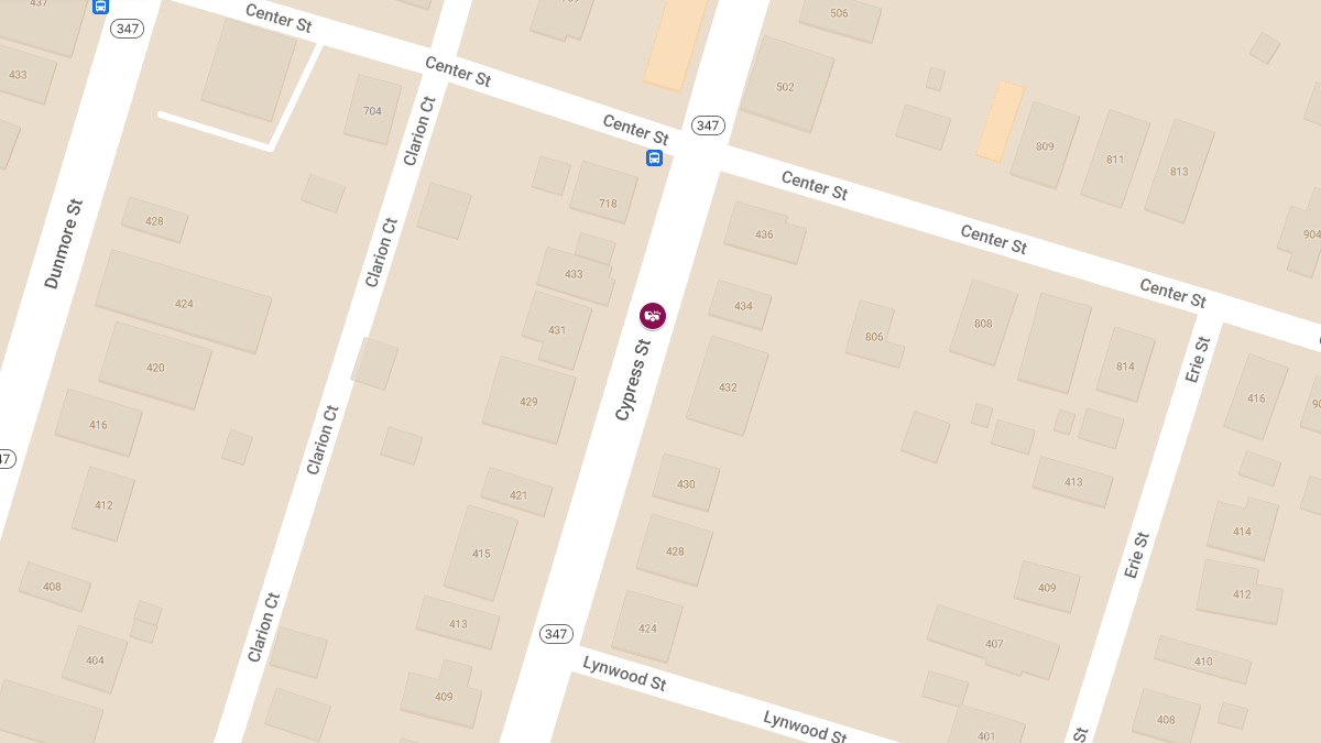Injuries Reported in Vehicle Crash on Cypress St