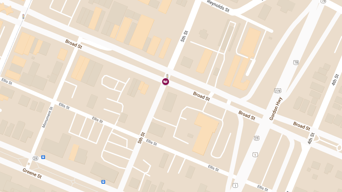 Injuries in Accident at Broad St & Fifth St