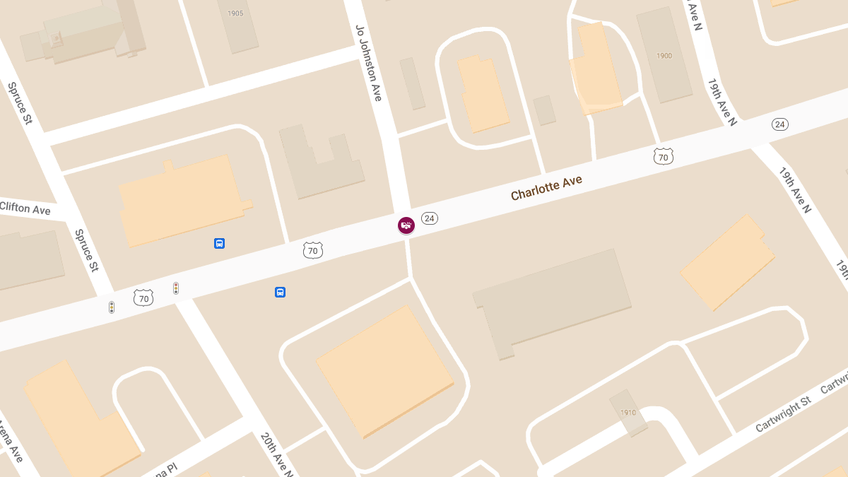 Injuries in Accident at Jo Johnston Ave & Charlotte Ave