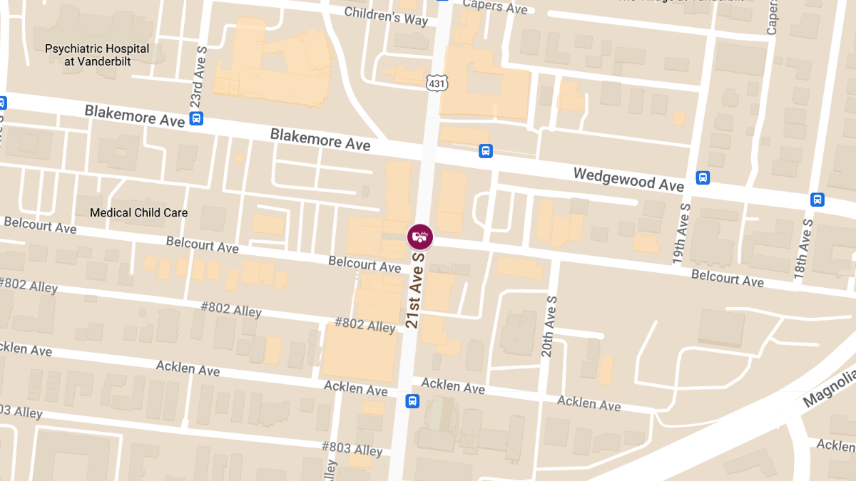 Injuries in Collision at 21st Ave S & Belcourt Ave