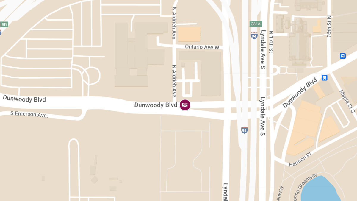 Injuries in Collision on Dunwoody Blvd in Loring Park
