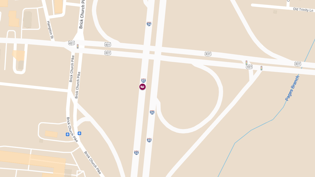 Injuries in Collision on I-65 S Between Trinity and I-65 Split