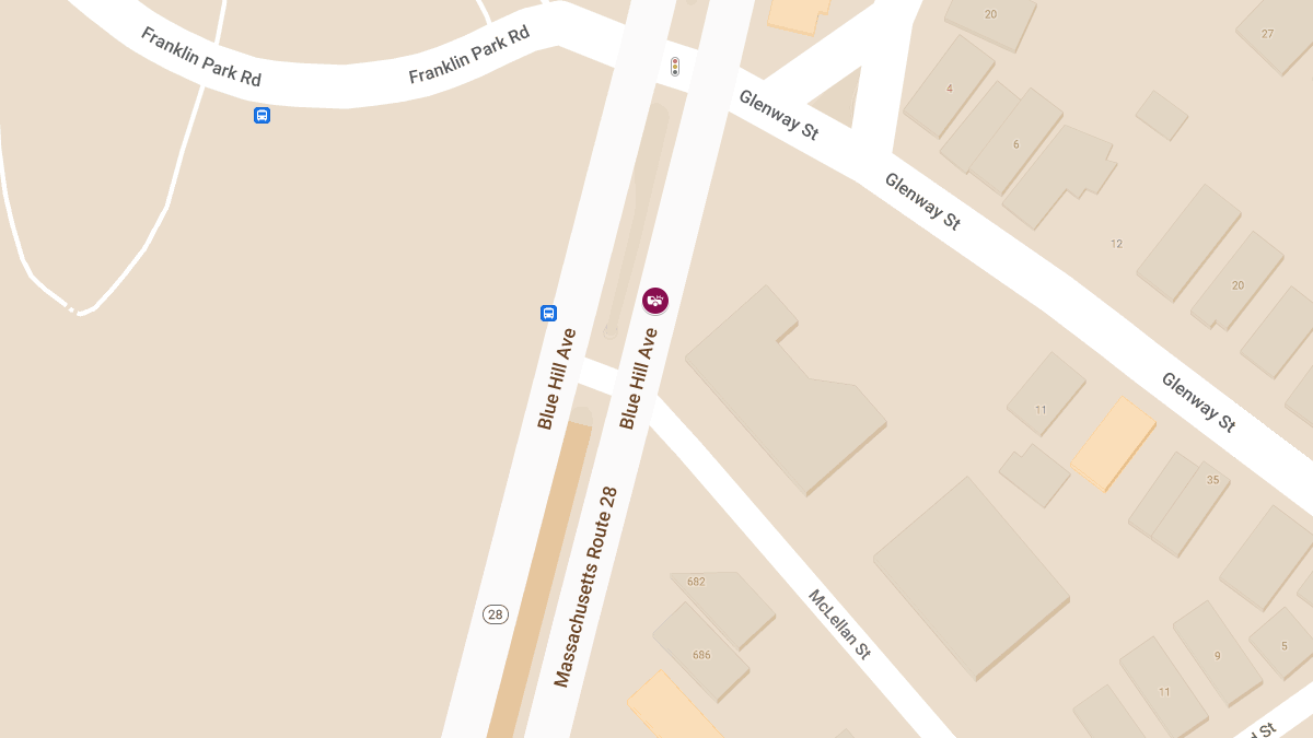 Injuries in Crash at 692 Blue Hill Avenue