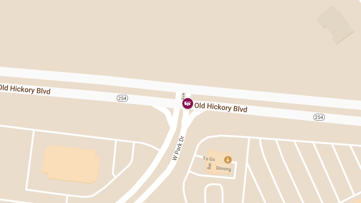 Injuries in Crash at Old Hickory Blvd & Westpark Dr