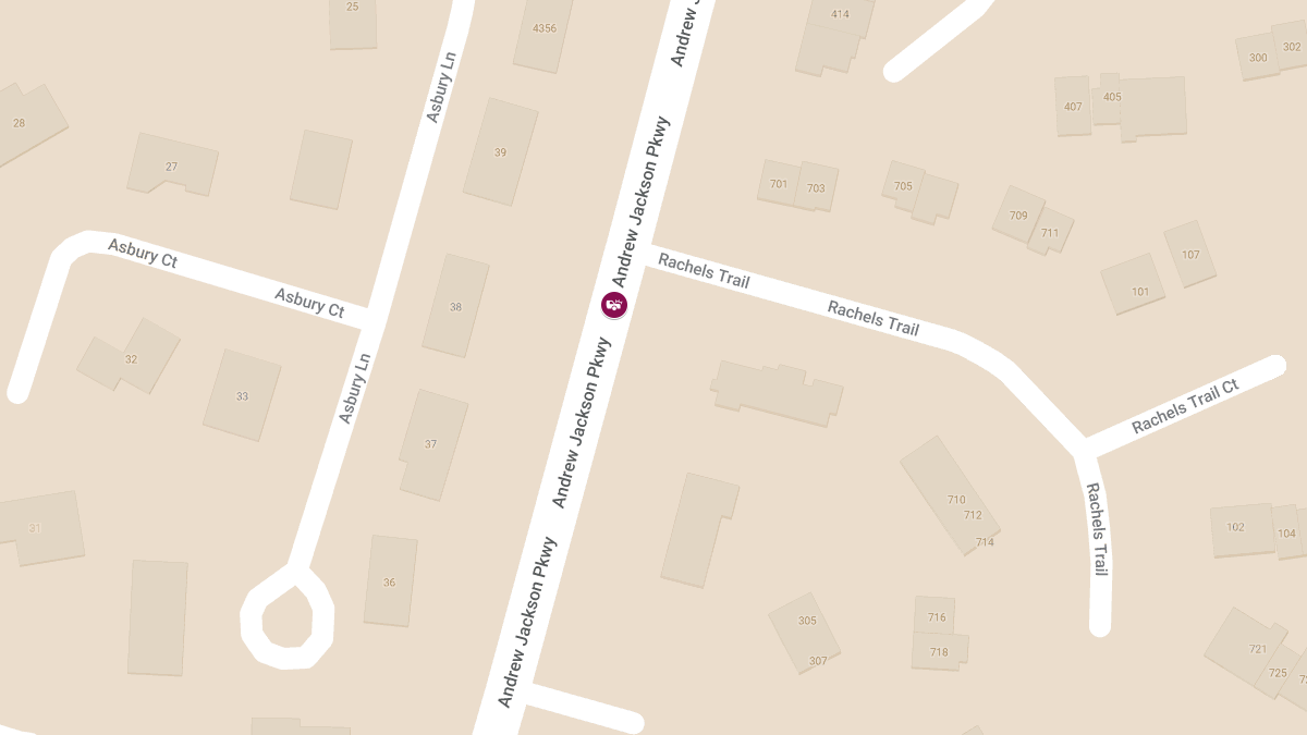 Injuries in Crash on Andrew Jackson Pkwy