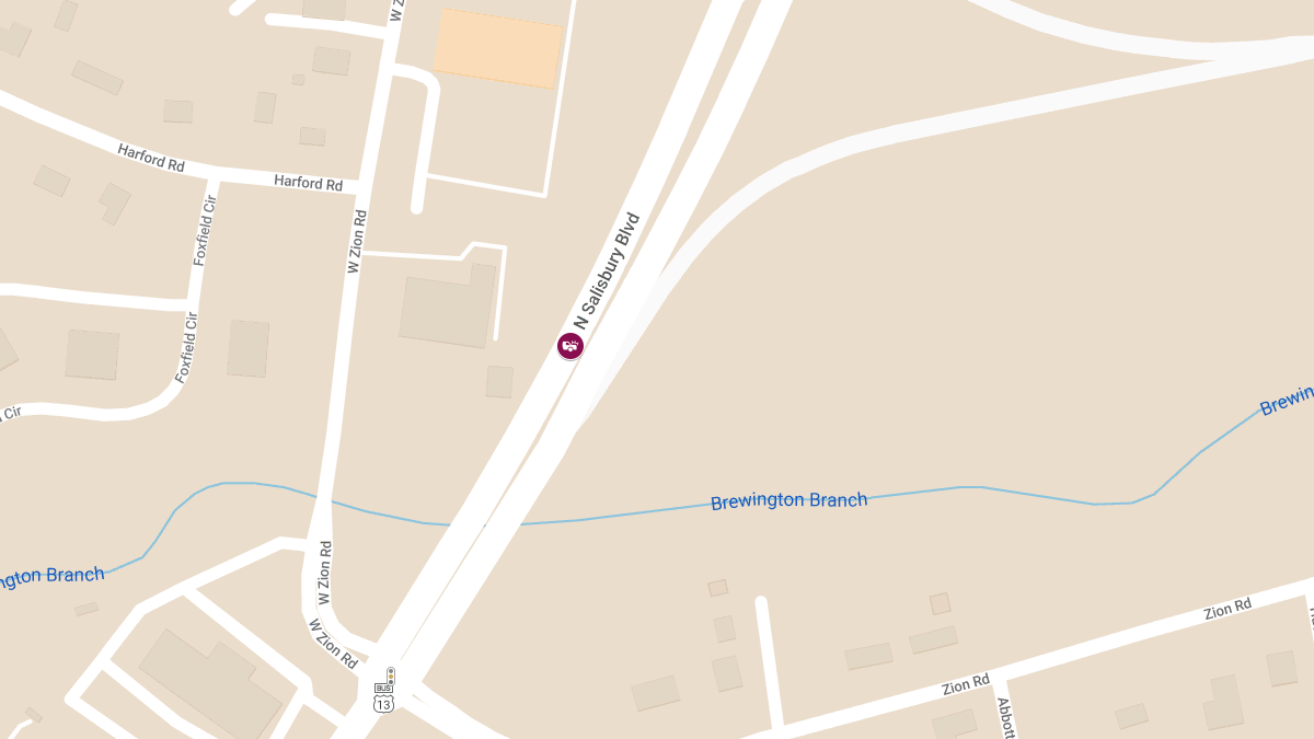 Injuries in Crash on N. Salisbury Blvd