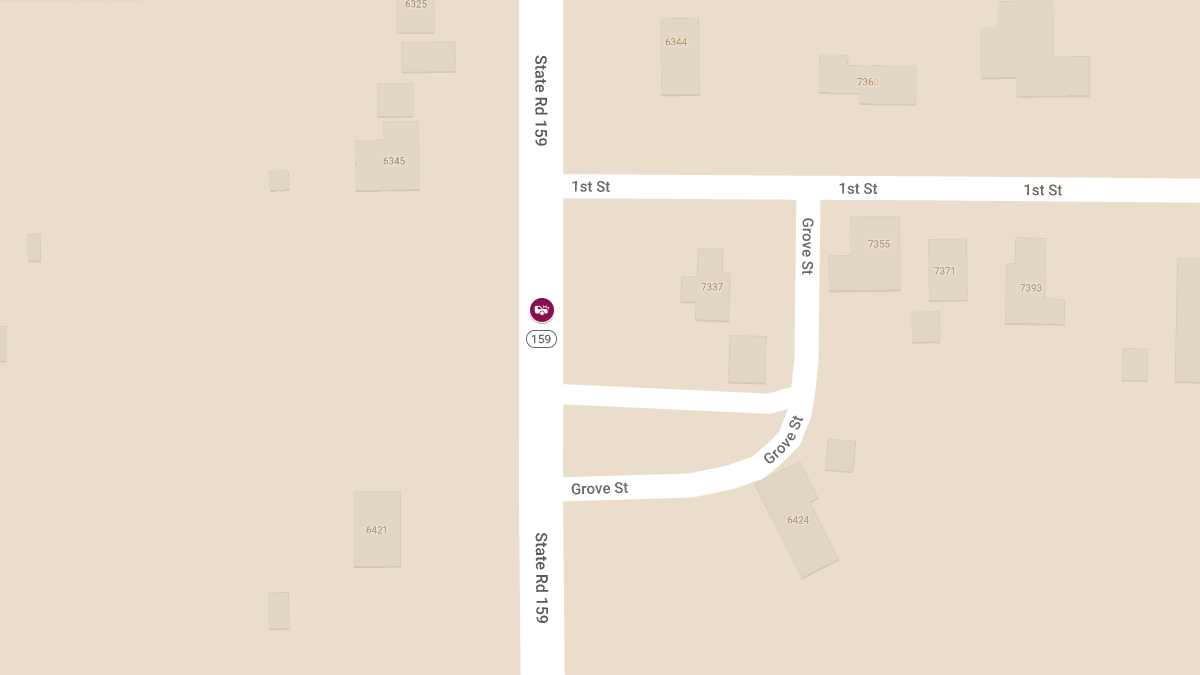 Injuries in Crash on State Road 159 near Fire Station #51