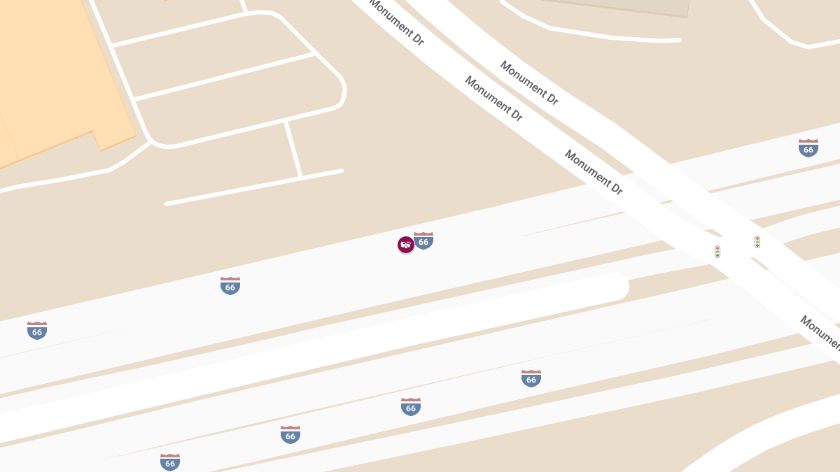 Injuries in Multi-Vehicle Crash on I-66 Near Monument Drive