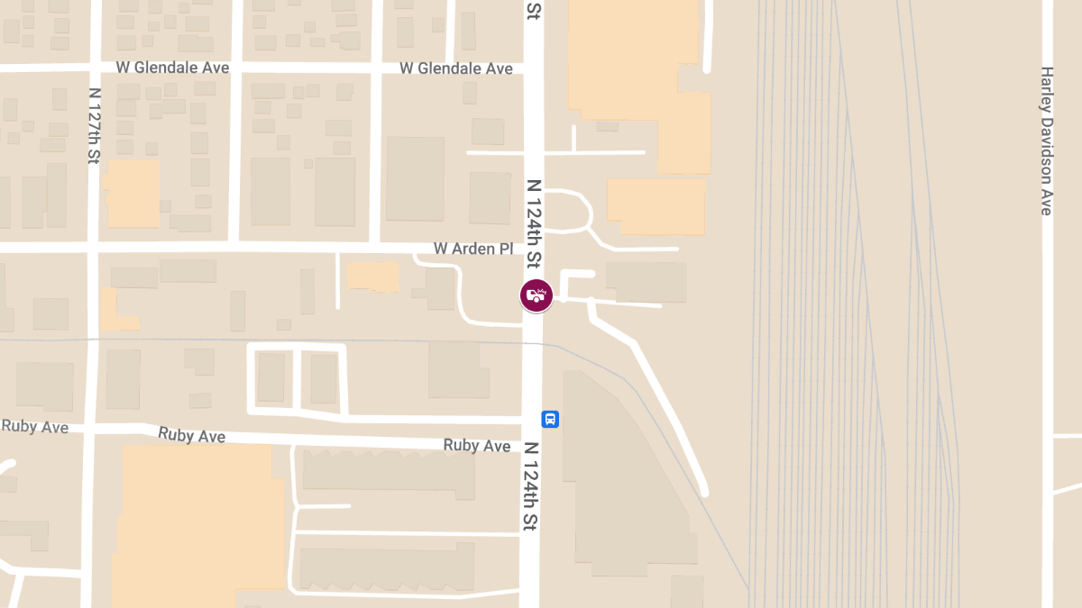 Injuries in Two-Vehicle Accident at 124th St and Arden Pl