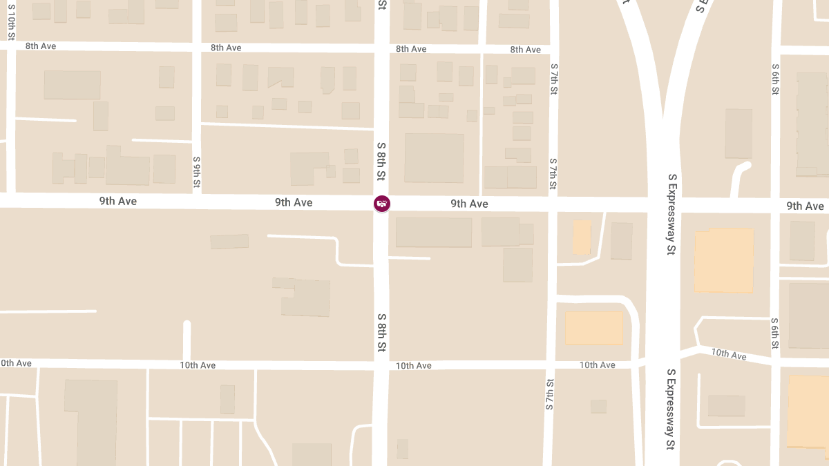 Injuries in Two-Vehicle Accident at 9th Ave & S. 8th St
