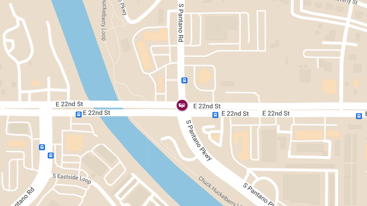 Injuries in a Crash at E 22nd St & S Pantano Pkwy