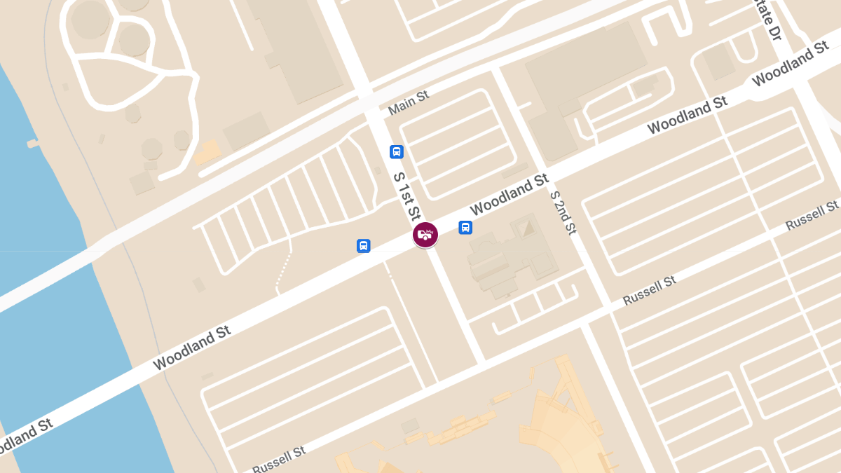 Injury Accident Occurs at S 1st St and Woodland St