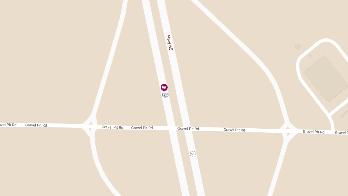 Injury Accident Occurs on SB I-530 Near Mile Marker 28.2