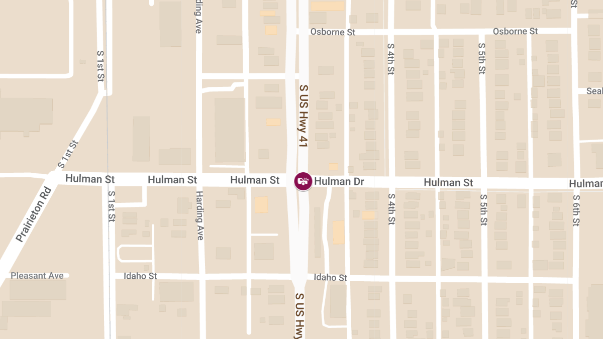 Injury Accident Reported at 3rd St & Hulman St