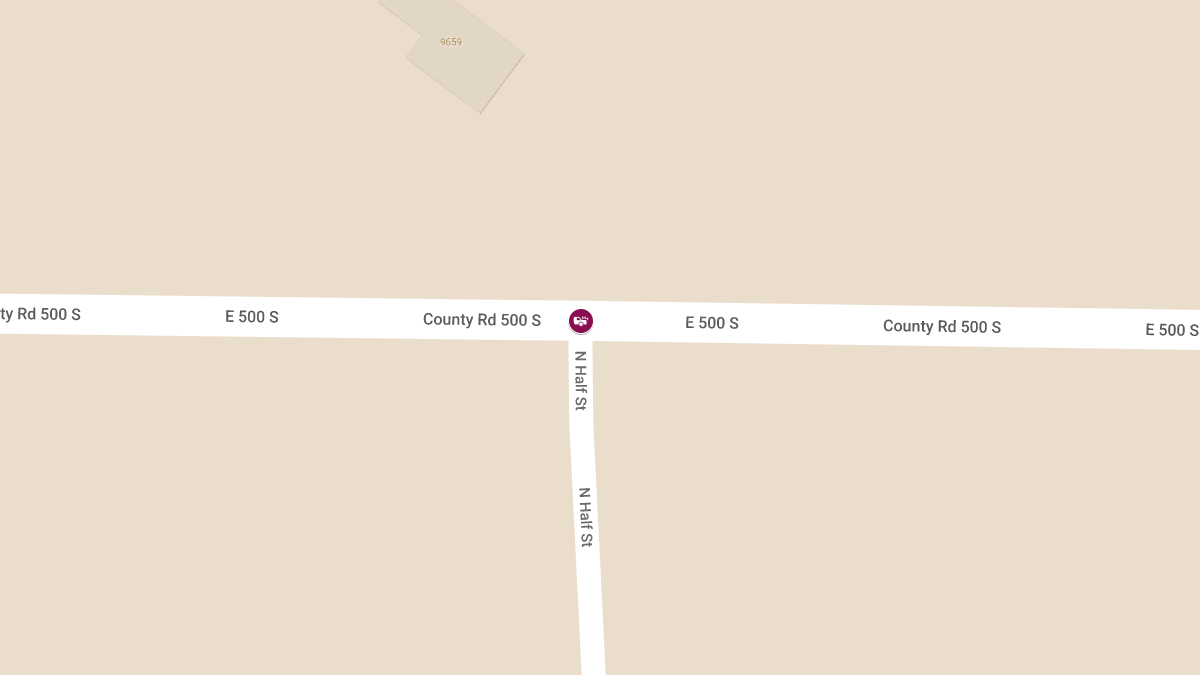 Injury Accident Reported at 500 South and Half