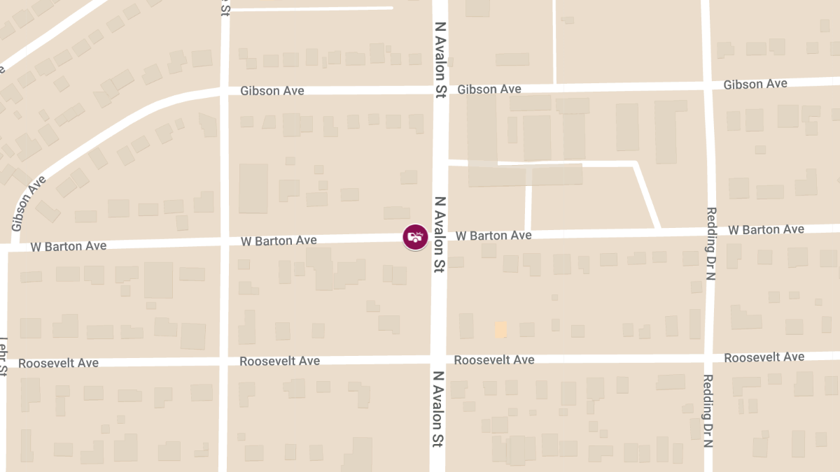 Injury Accident Reported at N Avalon St and W Barton Ave