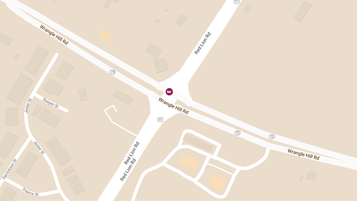 Injury Accident Reported in Work Zone at Routes 72 and 71