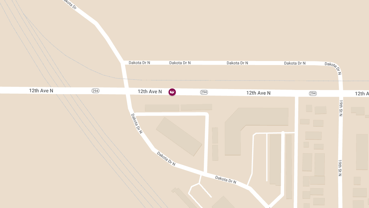 Injury Accident Reported on 12th Ave N