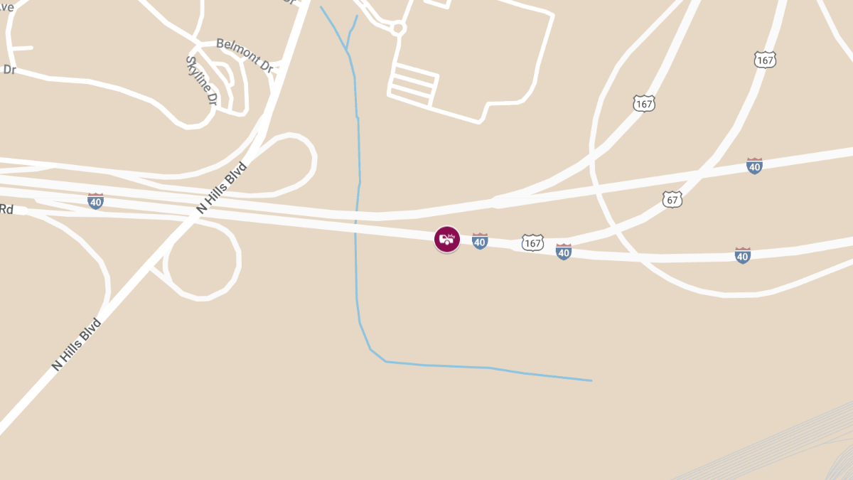 Injury Accident Reported on EB I-40 Near Mile Marker 159.8