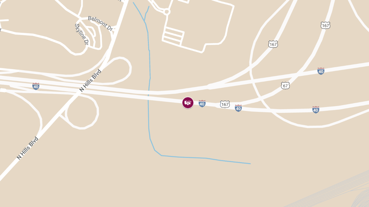 Injury Accident Reported on Eastbound I-40 near Mile Marker 152.8