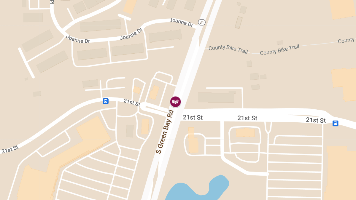 Injury Accident Reported on S Green Bay Rd