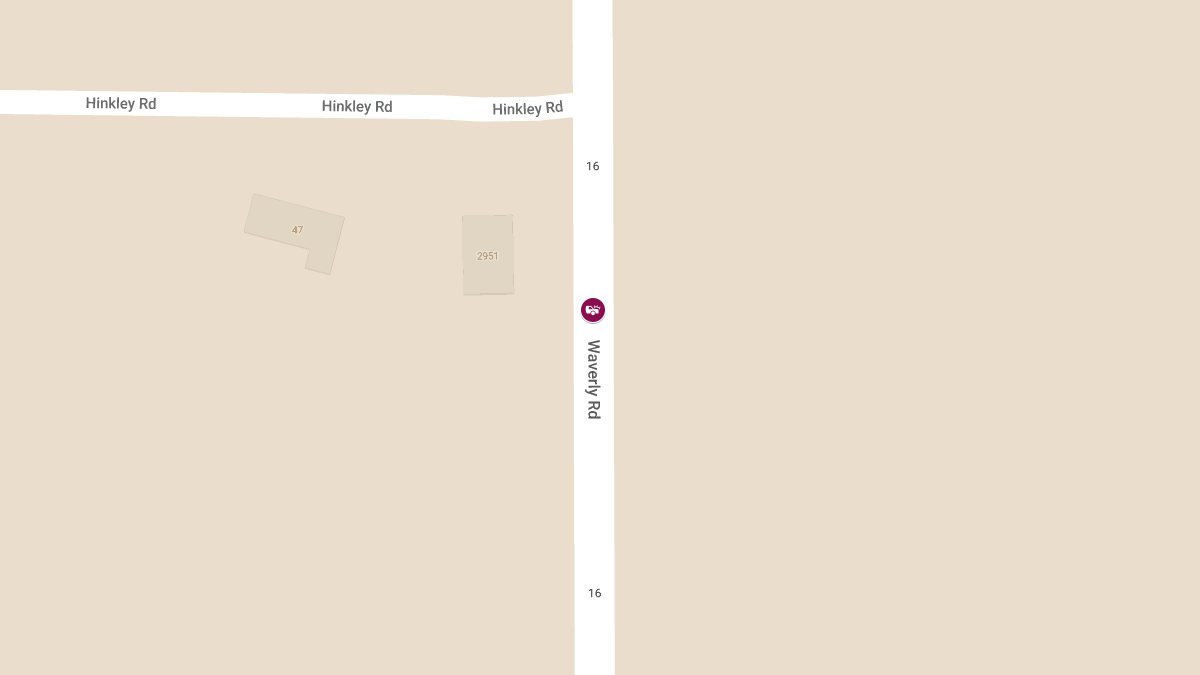Injury Accident Reported on Waverly Rd