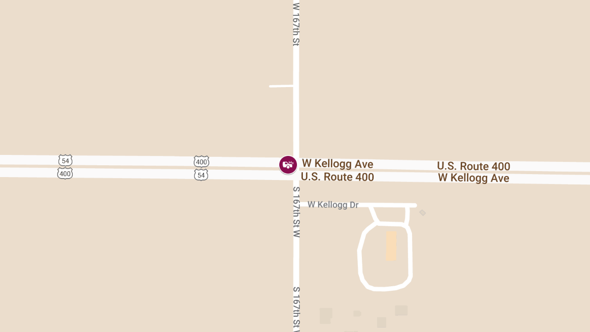 Injury Accident Reported on Westbound Kellogg at 167th St W