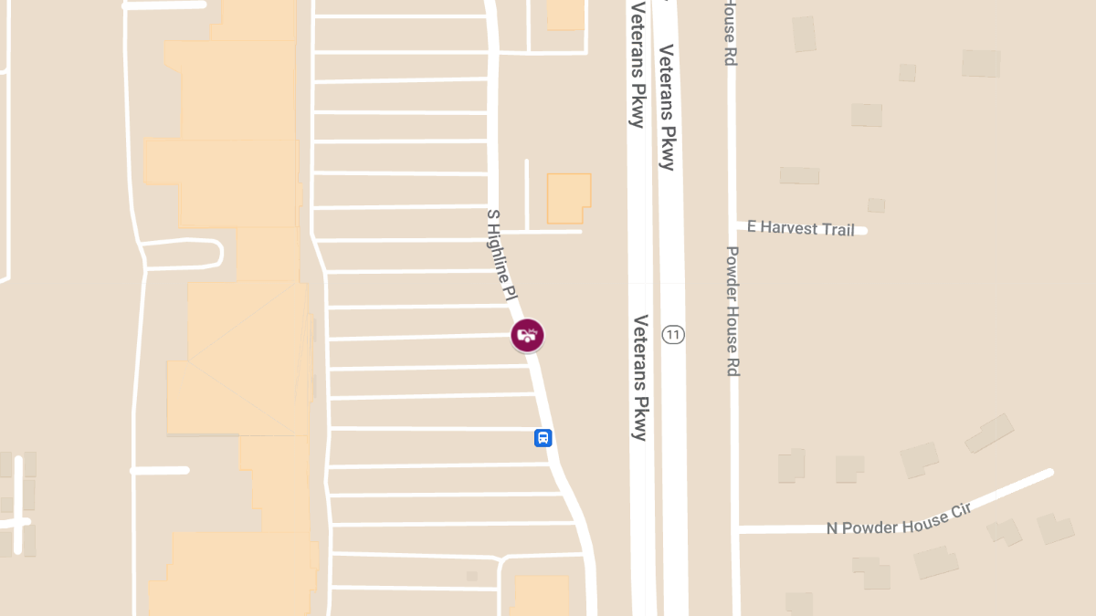 Injury Accident at 1000 Block of South Highline Place