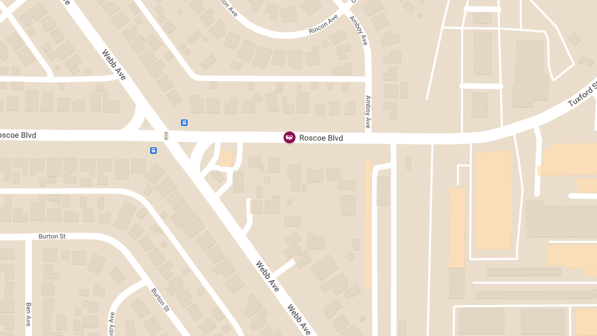 Injury Accident at 11750 Roscoe Blvd