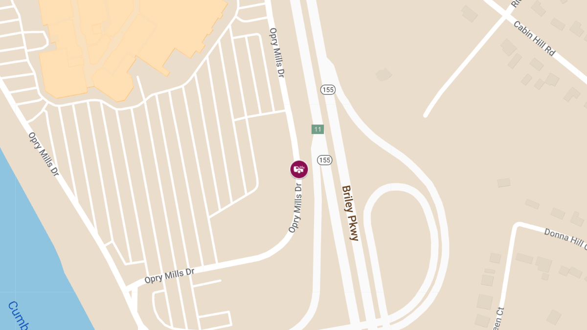Injury Accident at 12 Opry Mills Dr