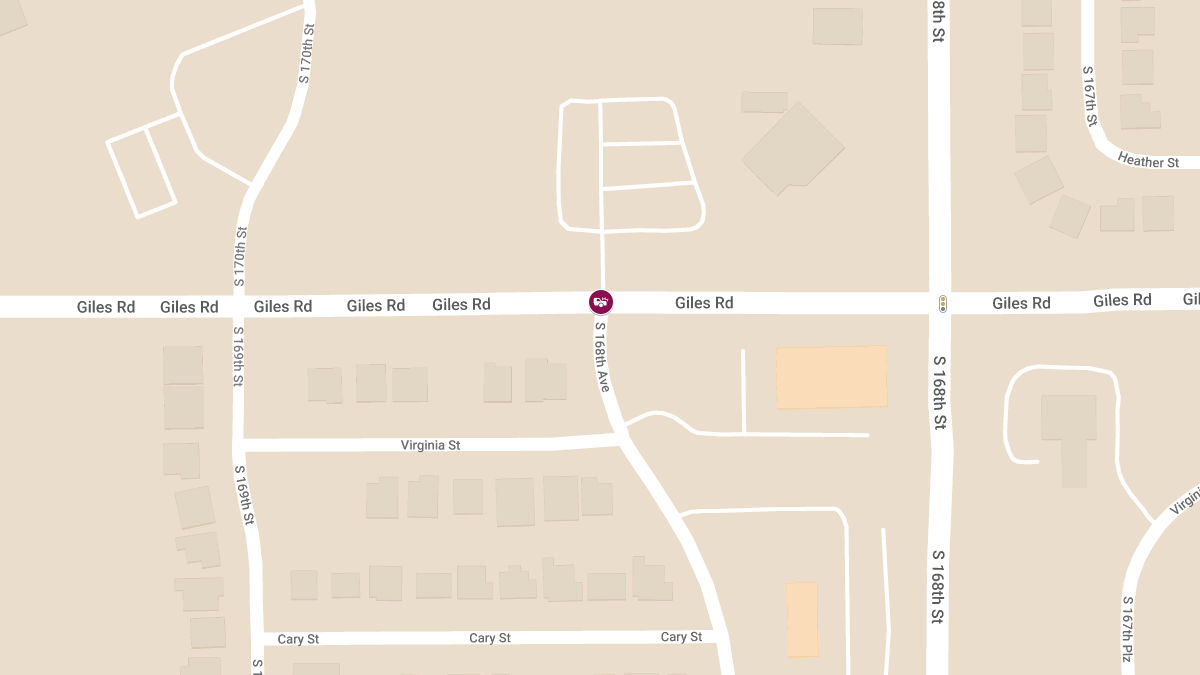 Injury Accident at 168th St & Giles Rd