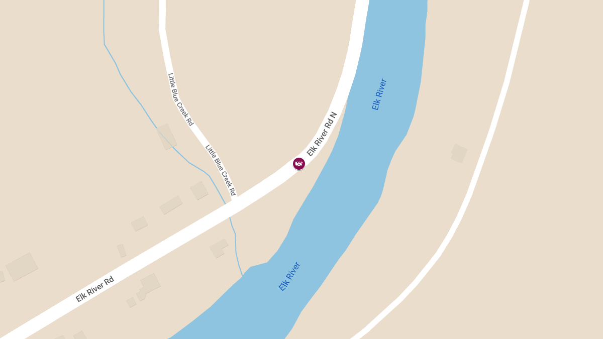 Injury Accident at 17970 Elk River Rd N
