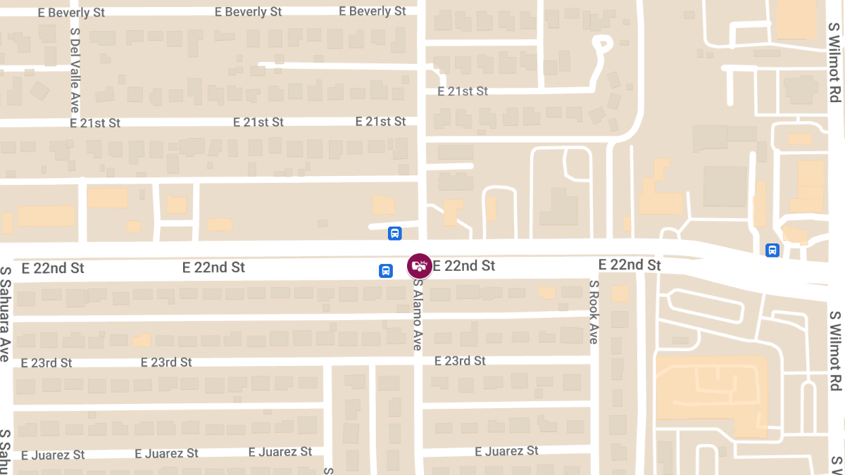 Injury Accident at 22nd St & Alamo Ave