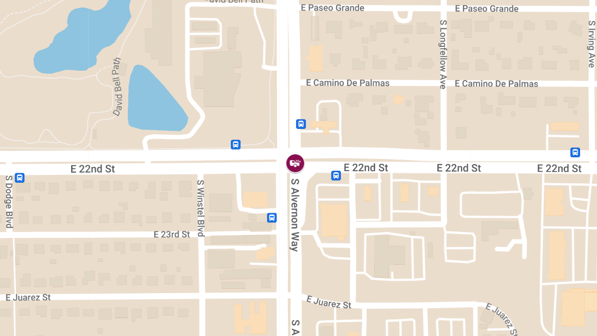 Injury Accident at 22nd St & Alvernon Way