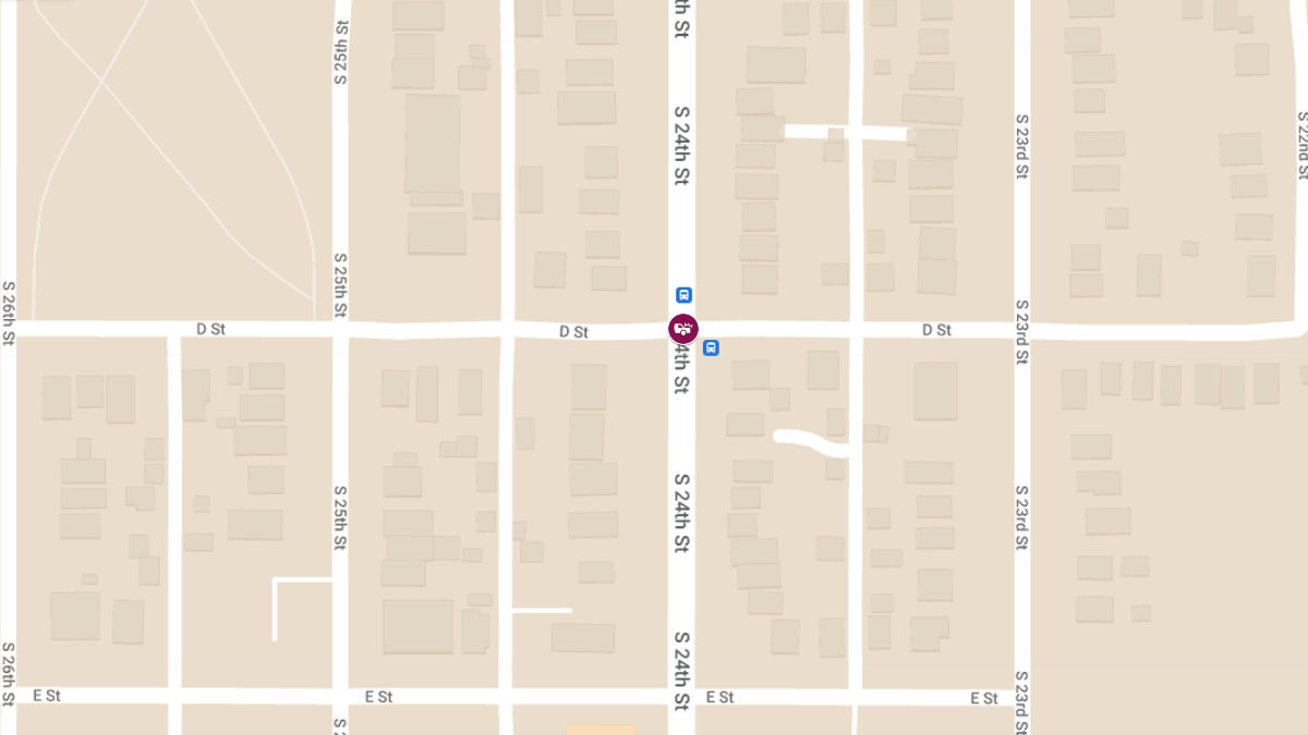 Injury Accident at 24th St & D St